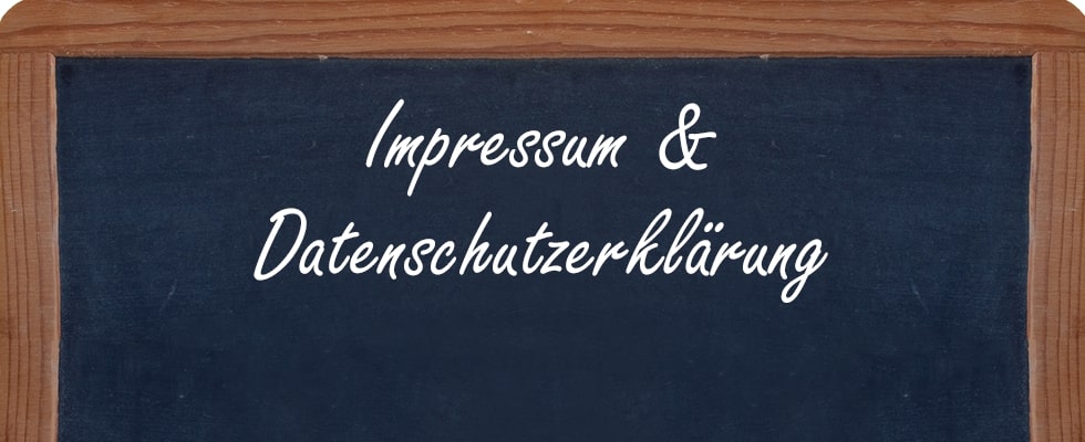 Impressum & Datenschutzerklärung